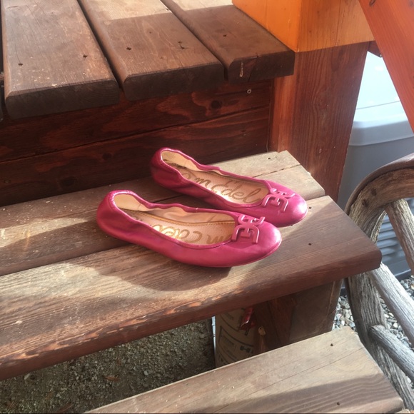 Sam Edelman raspberry purple/pink flats - Picture 8 of 8